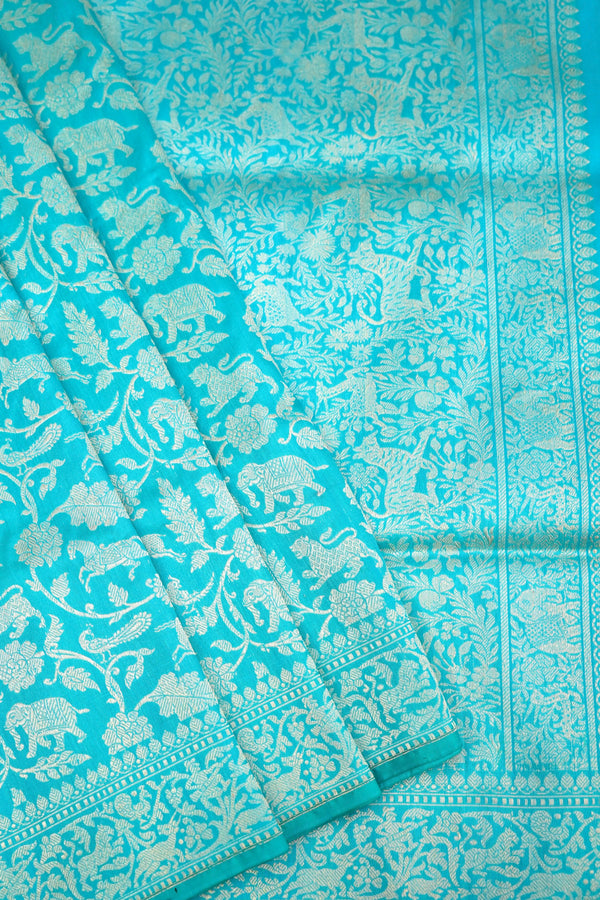 Shikargah Saree Pure Katan Silk Handloom