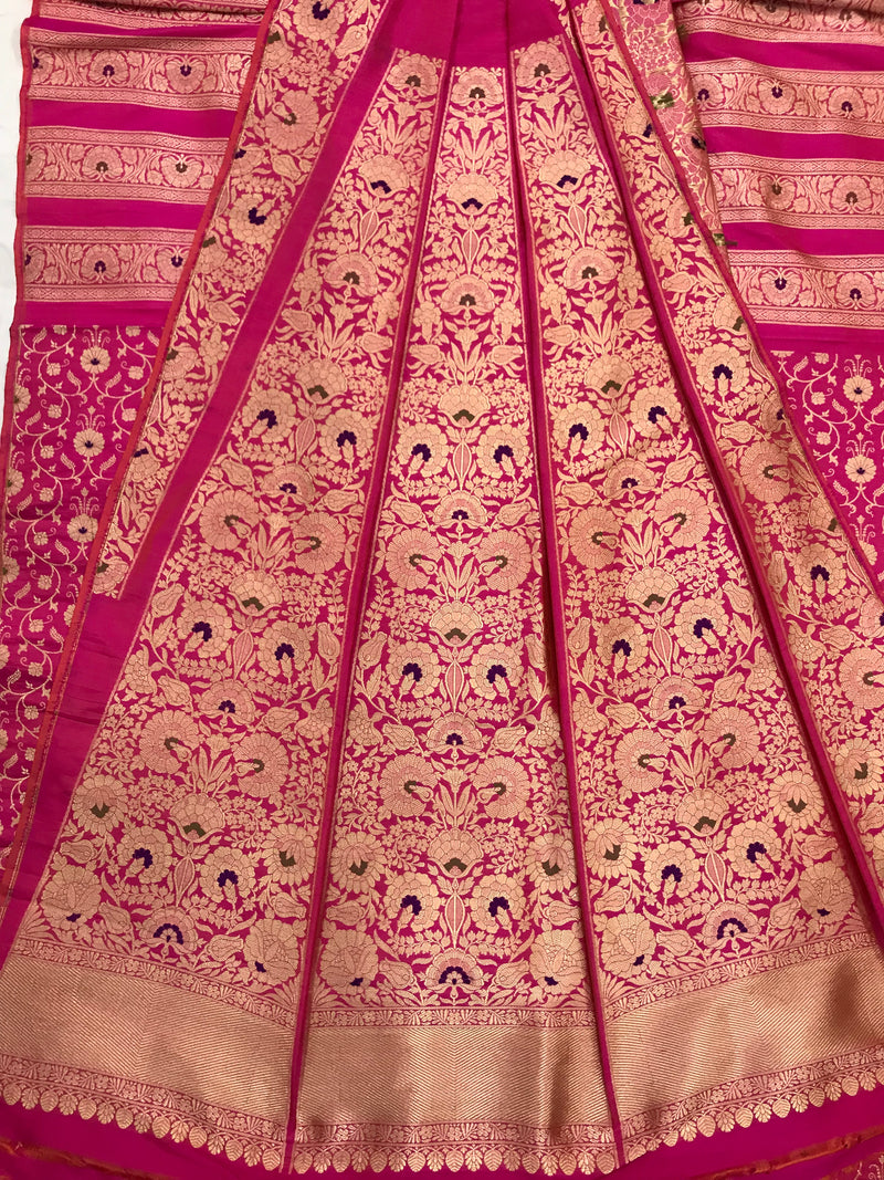 Rani Unstitched Lehnga Pure Katan Silk