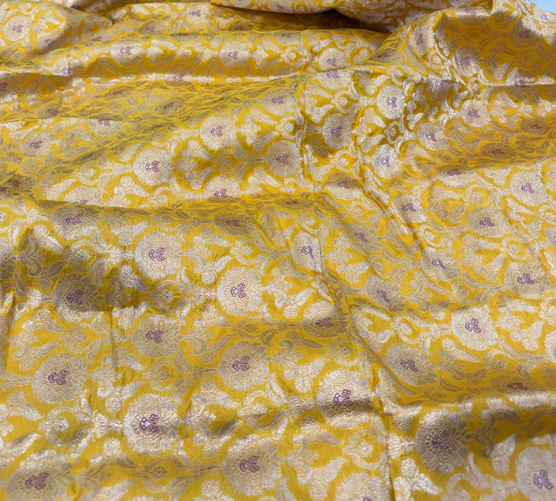 Banarasi Fabric Pure Katan Silk