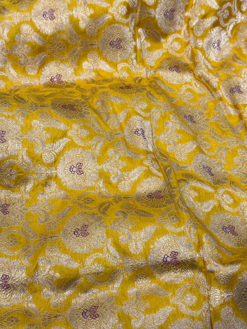 Banarasi Fabric Pure Katan Silk