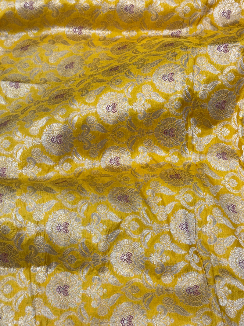 Banarasi Fabric Pure Katan Silk