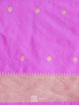 Lilac Pure Katan Silk Paithani Saree