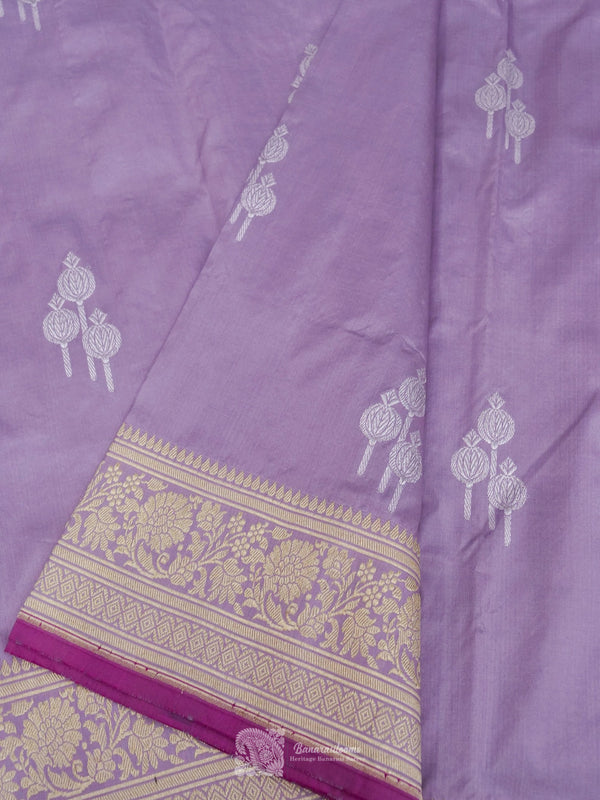 Pure Katan Silk Kadhua Booti Handloom Saree