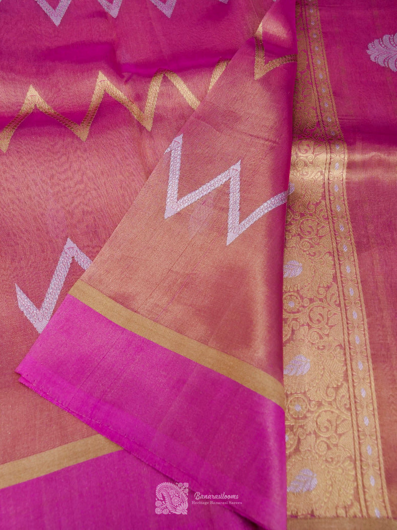 Rani Pure Tissue Kadhua Handloom Saree