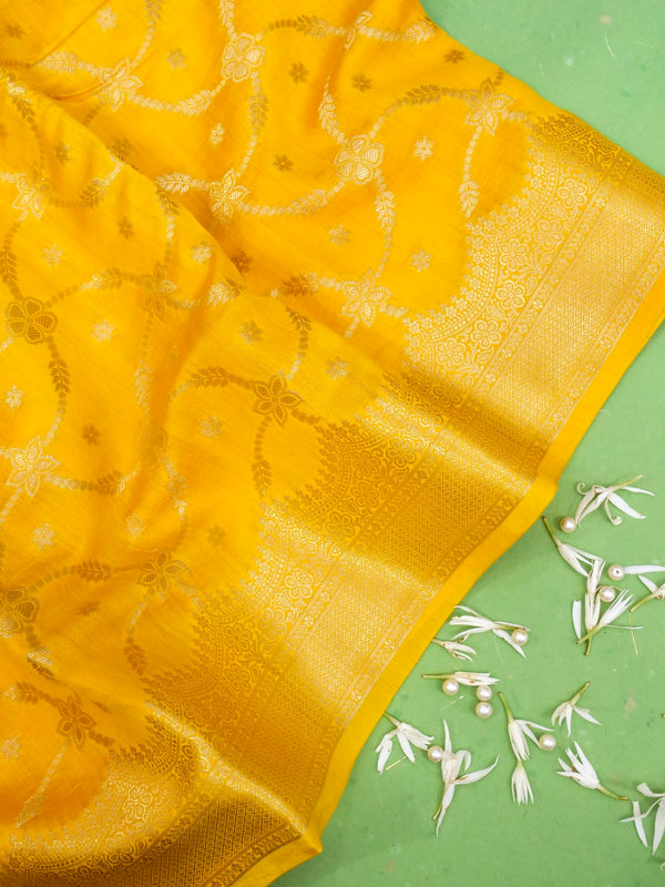 Pure Chiniya Silk Banarasi Saree