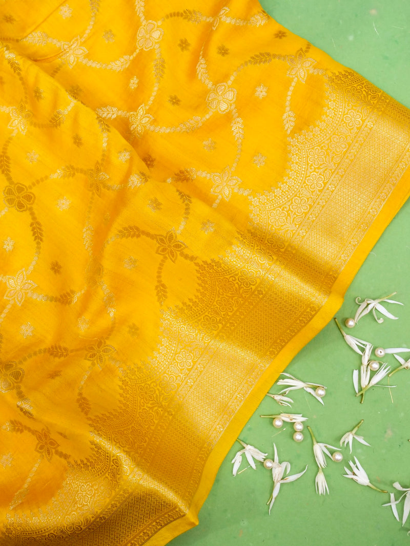 Pure Chiniya Silk Banarasi Saree