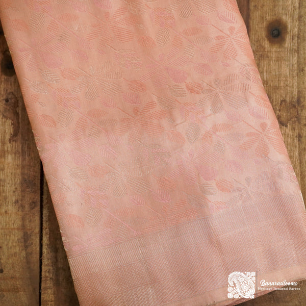 Baby Pink Pure Tanchui Pure Katan Silk Handloom