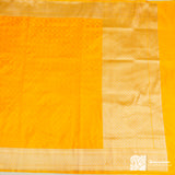 Yellow Gold Tanchui Pure Katan Silk Handloom