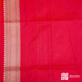 Rani Kadhuan Pure Katan Silk Handloom Saree Meenedar