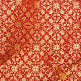 Red Pure Katan Silk Handloom Unstiched Lenhga (Pre Order timeline- 6 to 8 weeks )