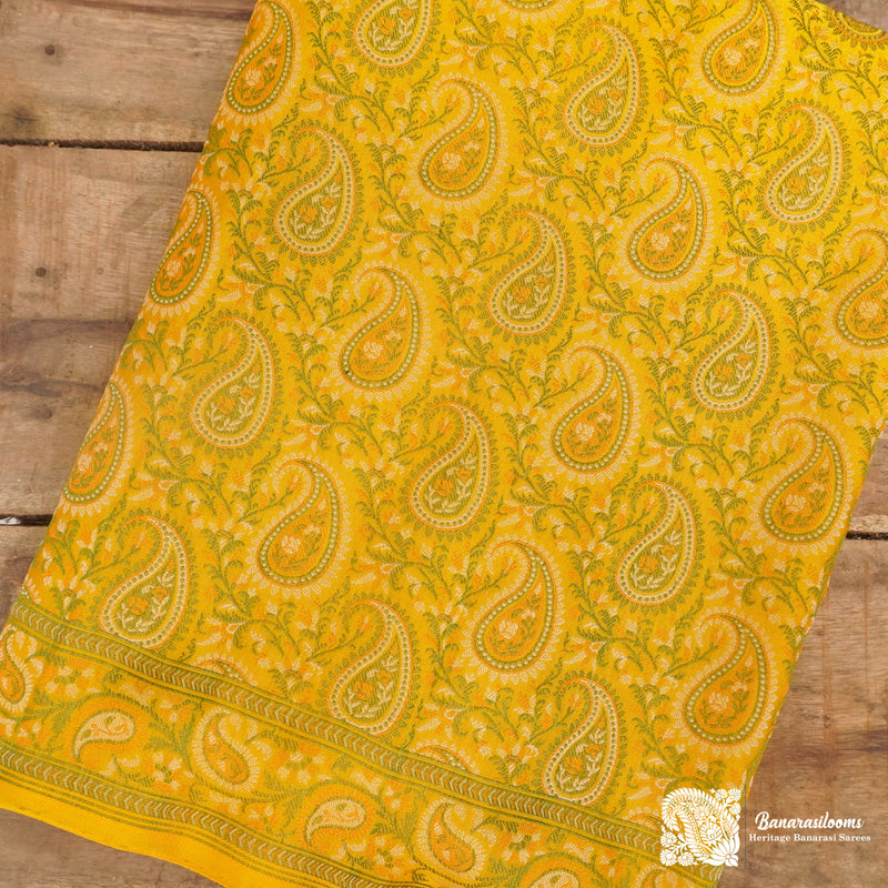 Pure Soft Silk Jamewar Handloom Benarasi Saree