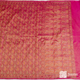 Rani Pure Soft Silk Tanchui Jamewar Handloom Benarasi Saree