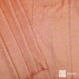 Pink Pure Soft Silk Jamewar Handloom Benarasi Saree