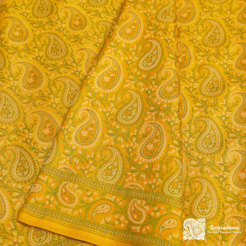 Pure Soft Silk Jamewar Handloom Benarasi Saree
