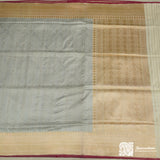 Grey Pure Tanchui Pure Katan Silk Handloom