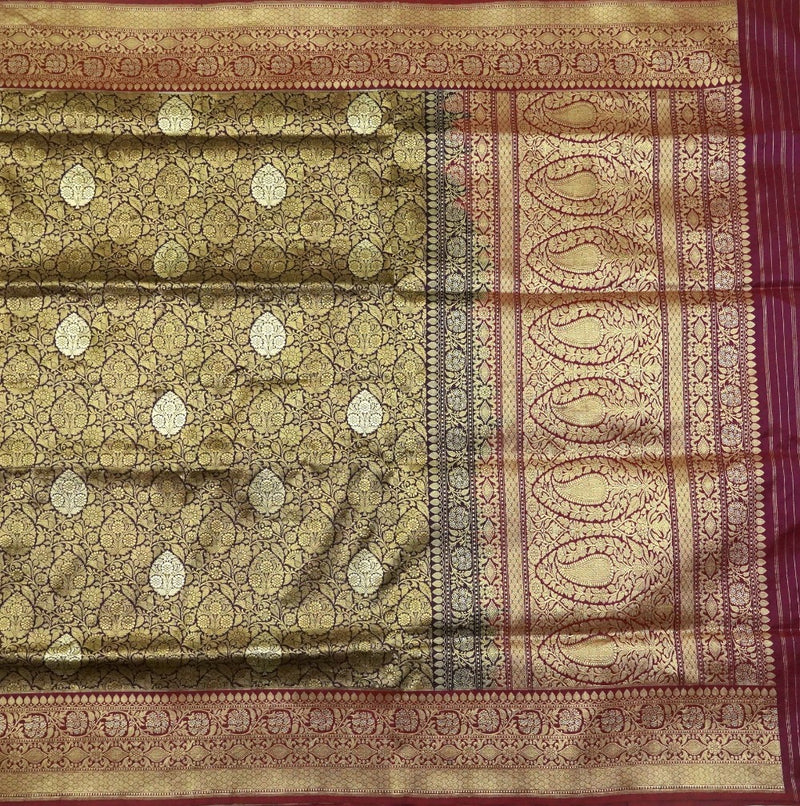 Saree Pure Katan Silk Banarasi 